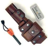 TBS Leather De-Luxe Multi Carry Knife Sheath